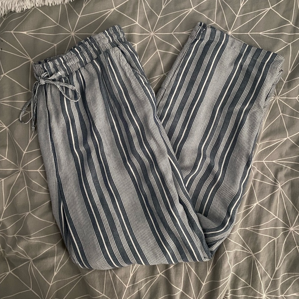American eagle wide leg preppy pants